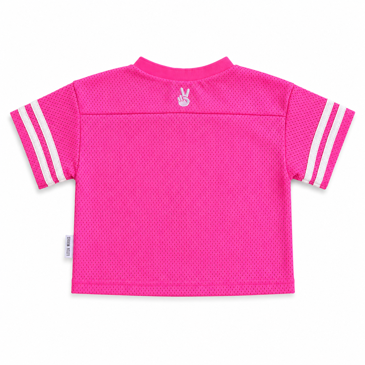boxy jersey - hot pink