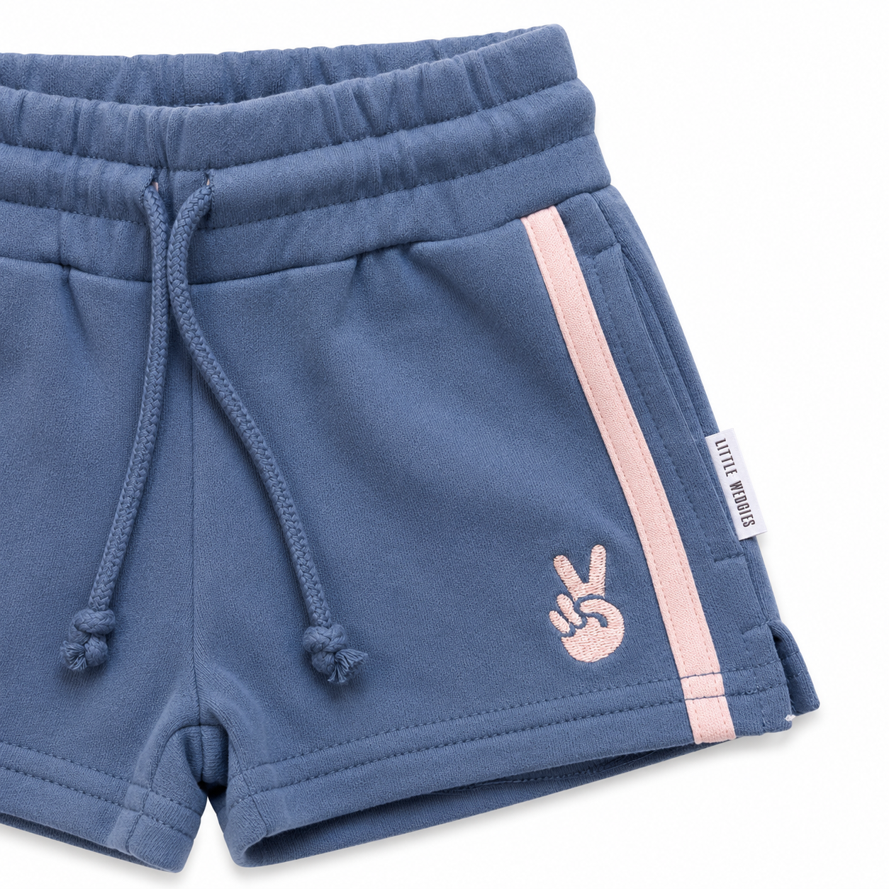 girl set - dusty pink + blue