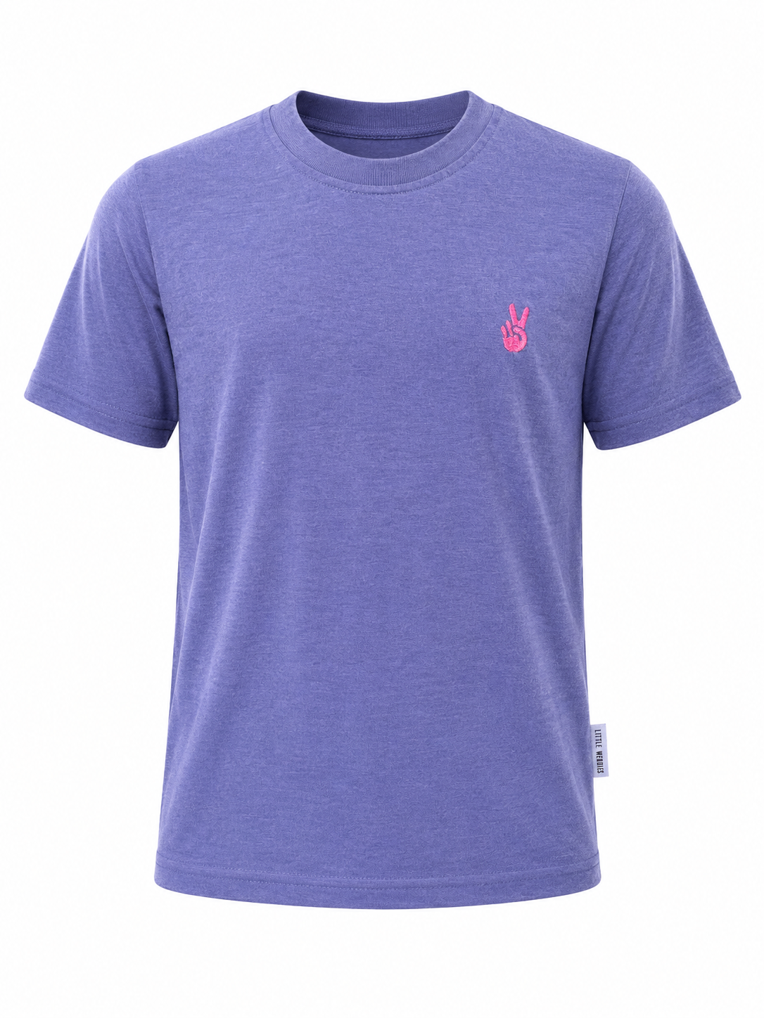 tee - heather purple