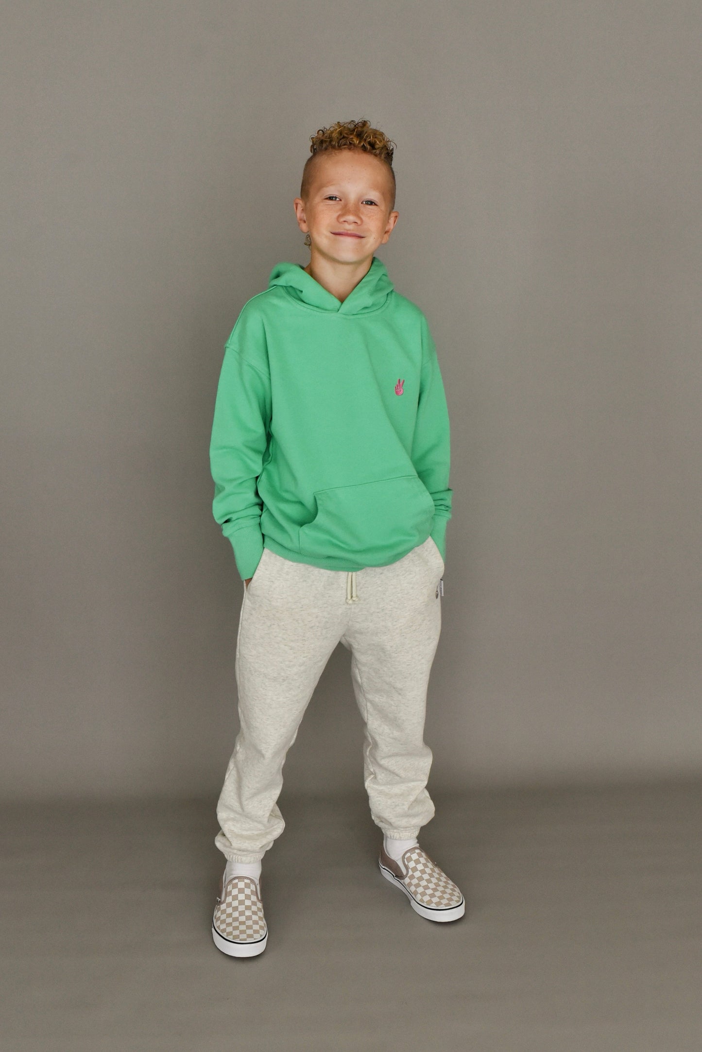 vintage joggers - light grey