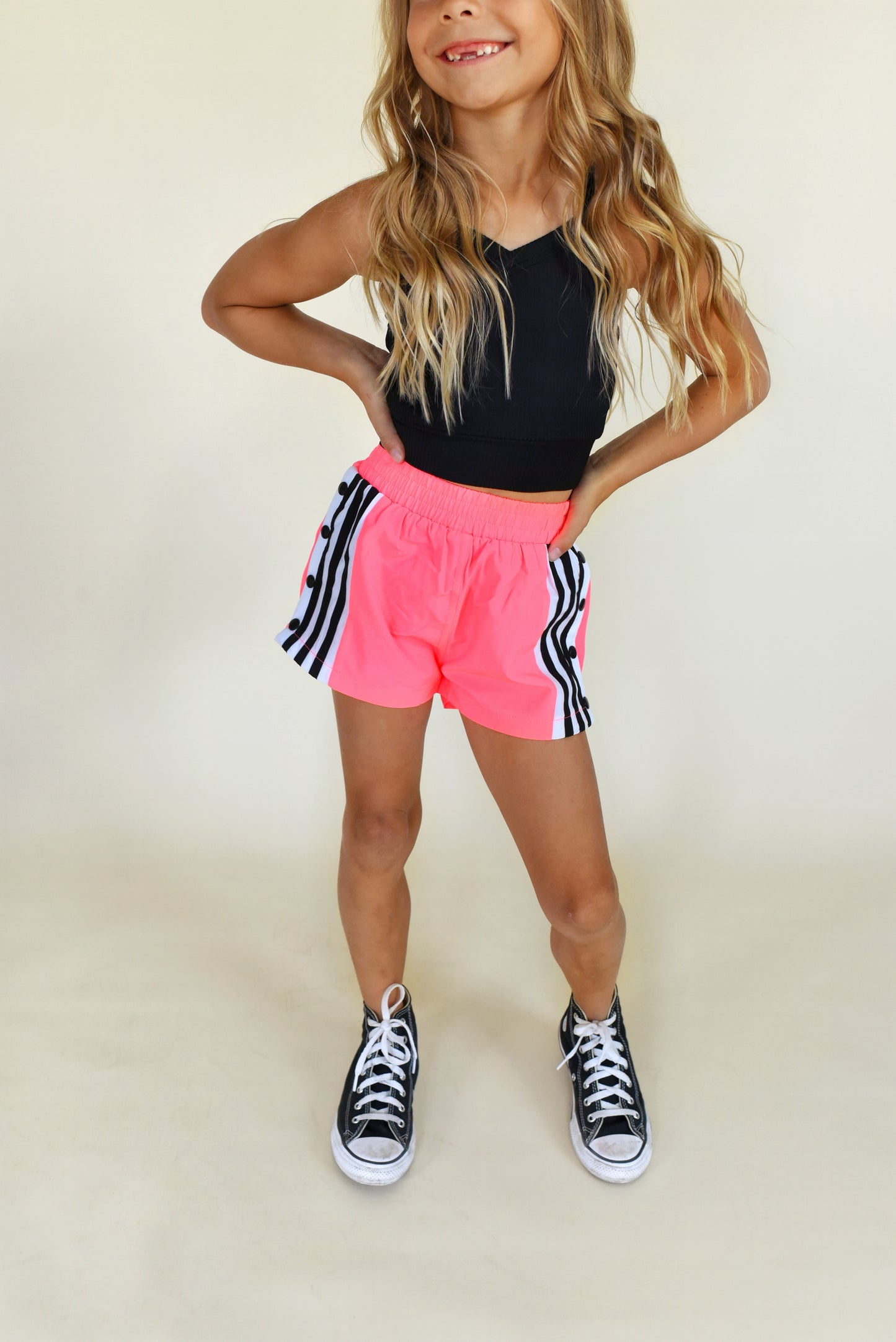 active - electric pink snap