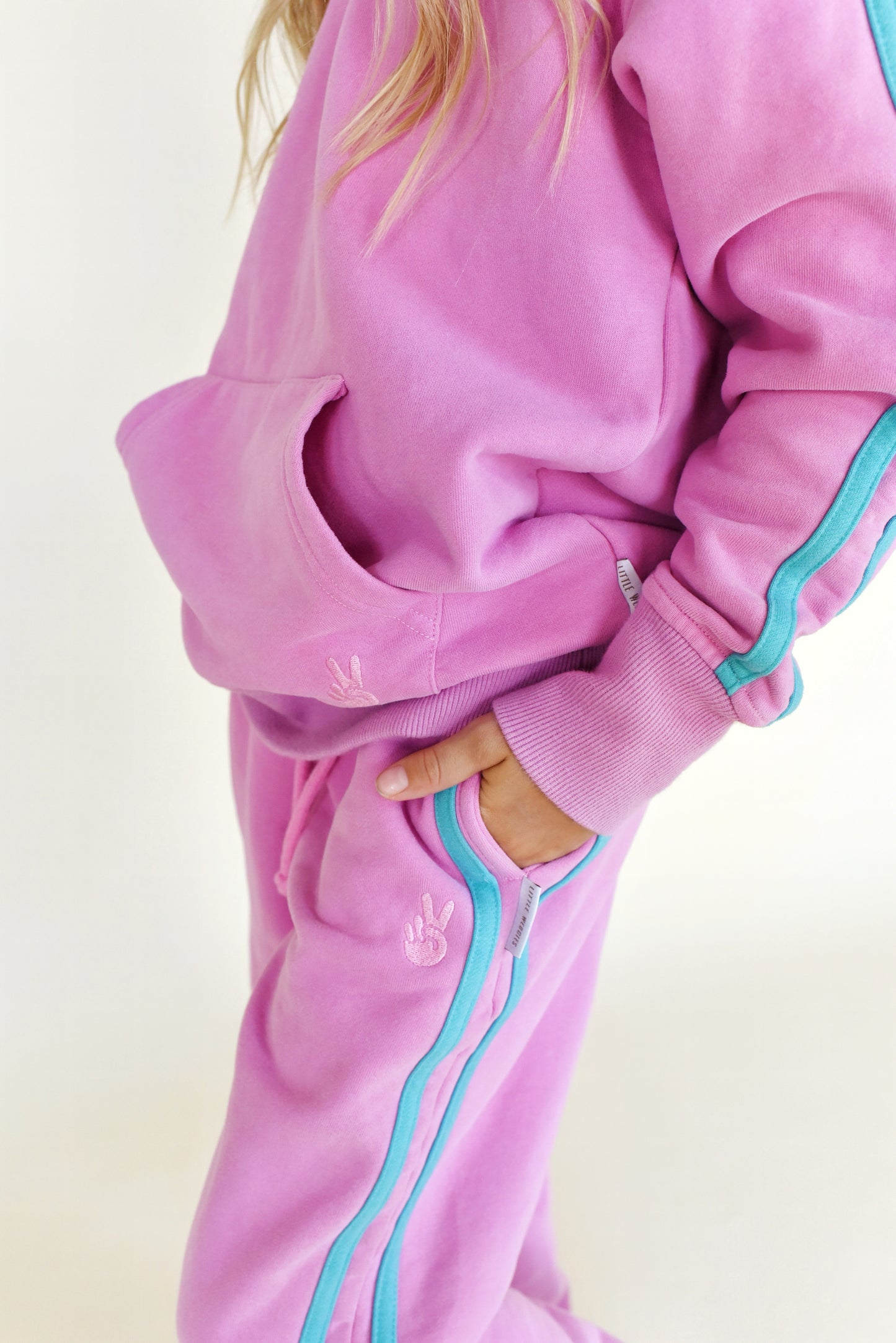 hoodie - magenta