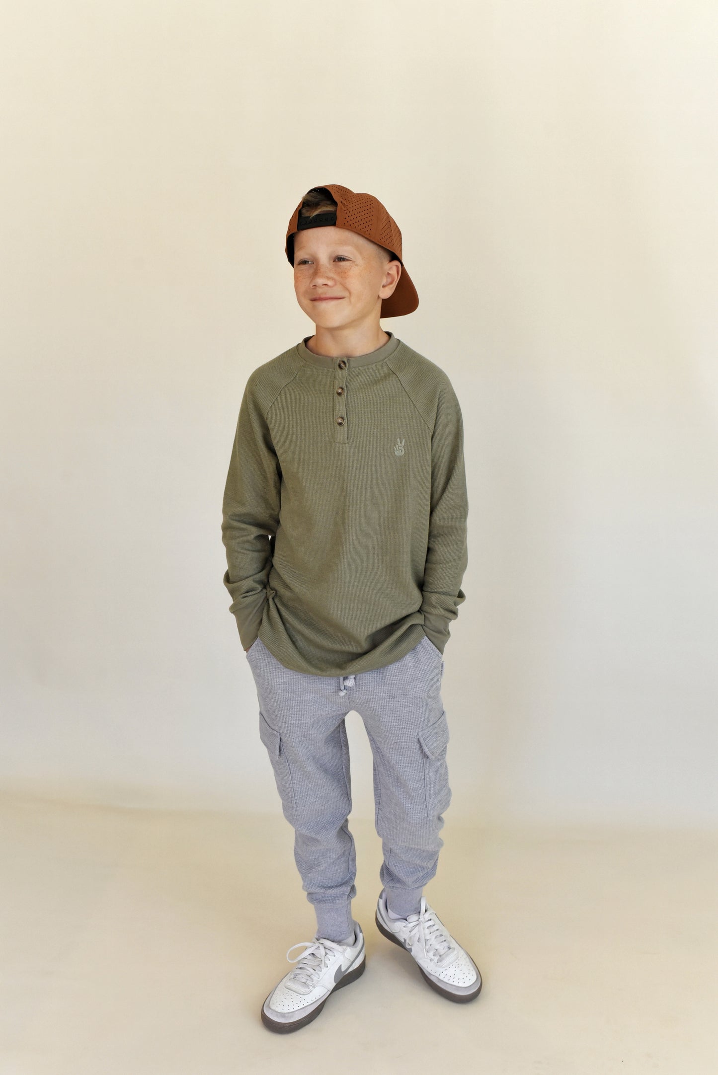 thermal - olive green