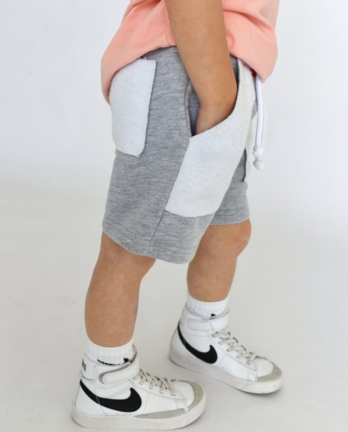 everyday short - reverse grey