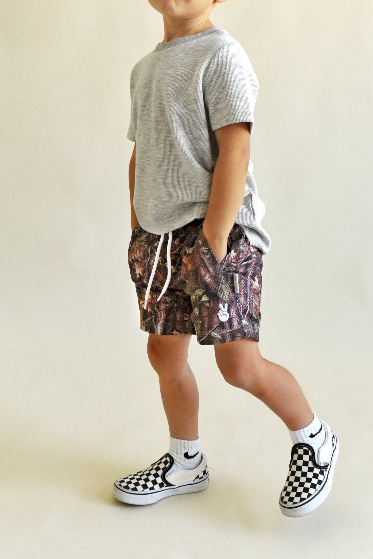 mesh short - forest