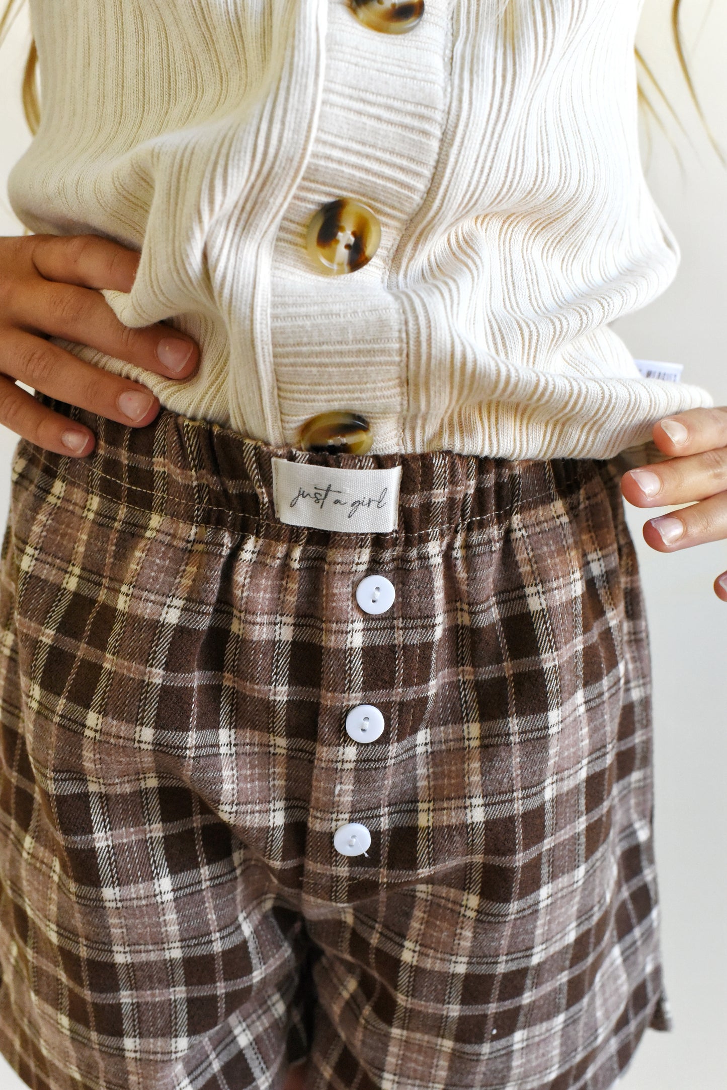 boxer short - brown