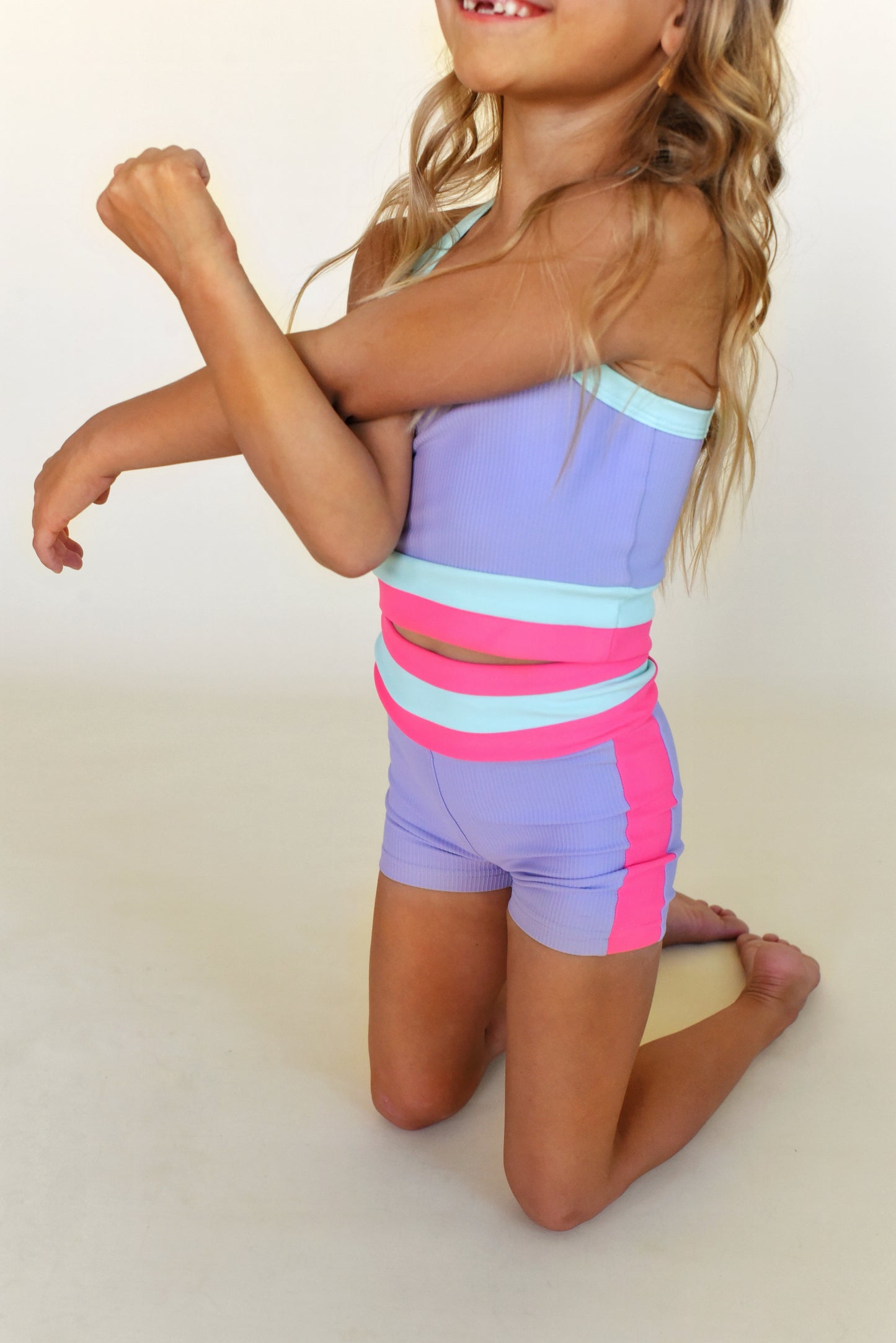 active - ribbed purple