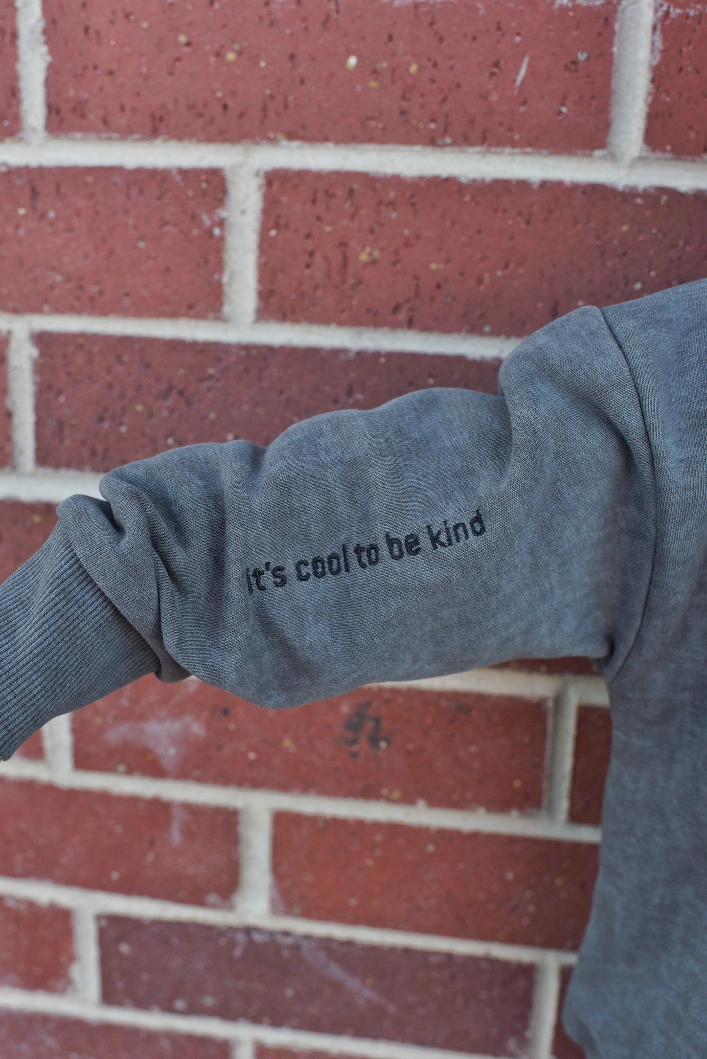*NOTE* crew sweatshirt - cool to be kind
