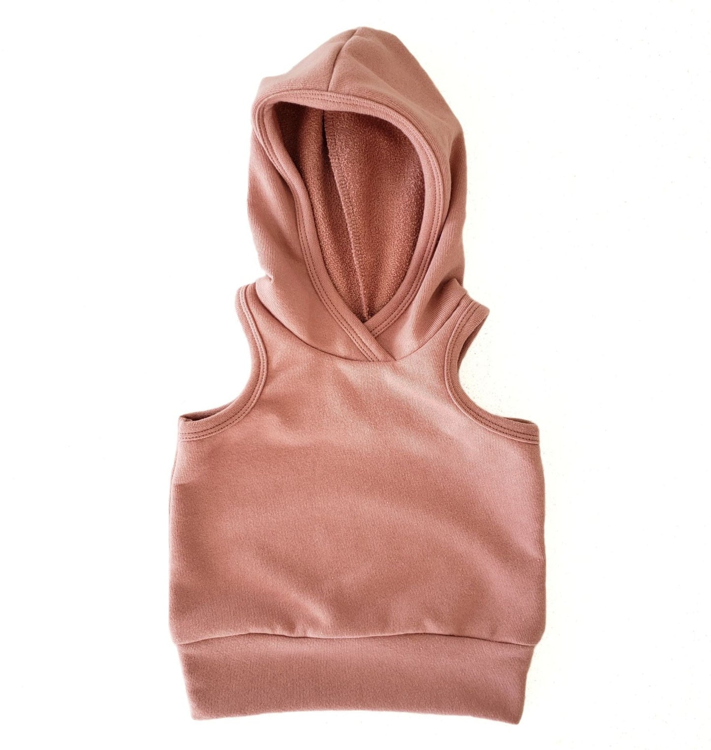 sleeveless - clay