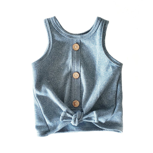 tie-up tank - earth blue