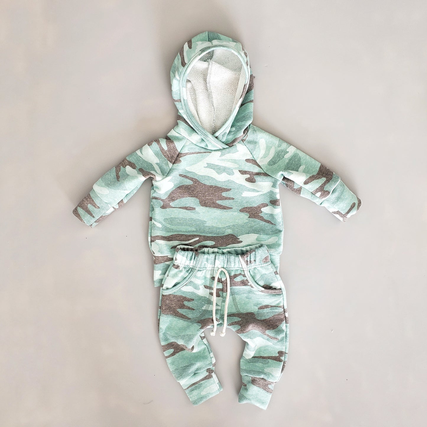 pocket joggers - mint camo (SEE SIZING NOTE)