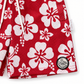 mesh short - hibiscus