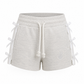 girls fleece short - bows