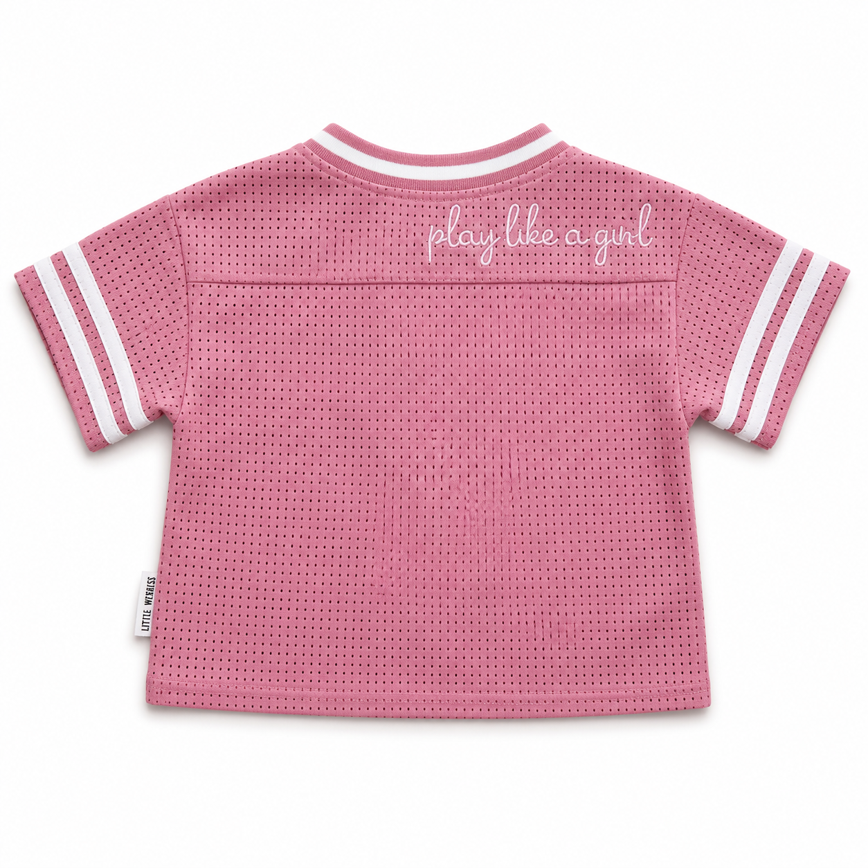 boxy jersey - rosy pink