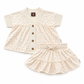 peplum + skirt set - floral