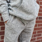 hoodie - speckled grey