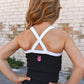 active - ribbed black + white