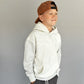 hoodie - light grey waffle
