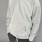 hoodie - light grey waffle