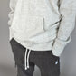 hoodie - light grey waffle