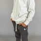 hoodie - light grey waffle