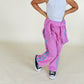 joggers - magenta