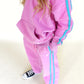 hoodie - magenta