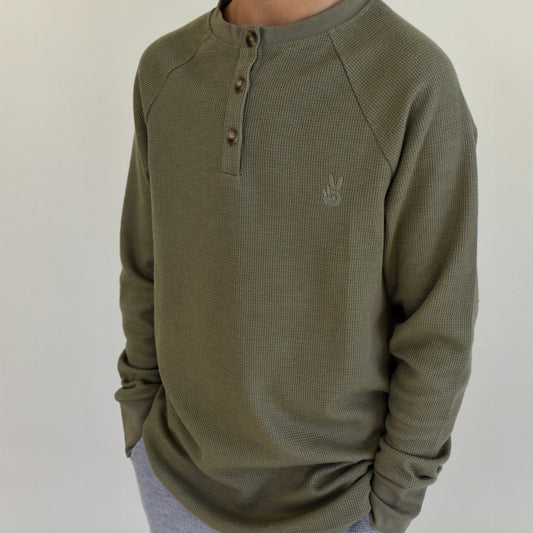 thermal - olive green