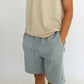 everyday short - washed blue