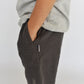 waffle short - charcoal