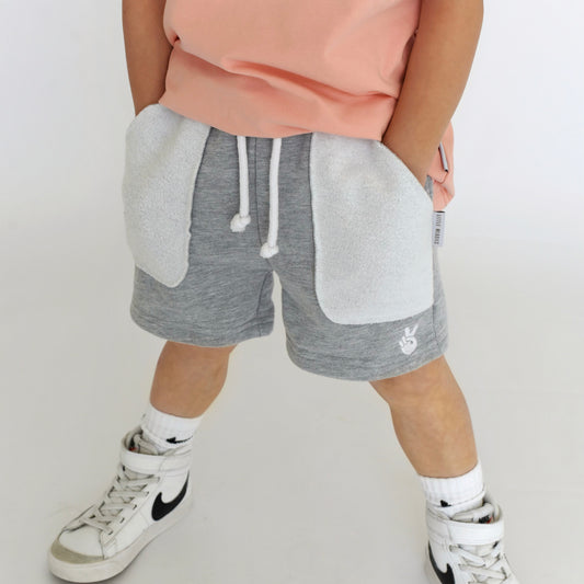 everyday short - reverse grey