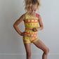 girls swimsuit - aztec