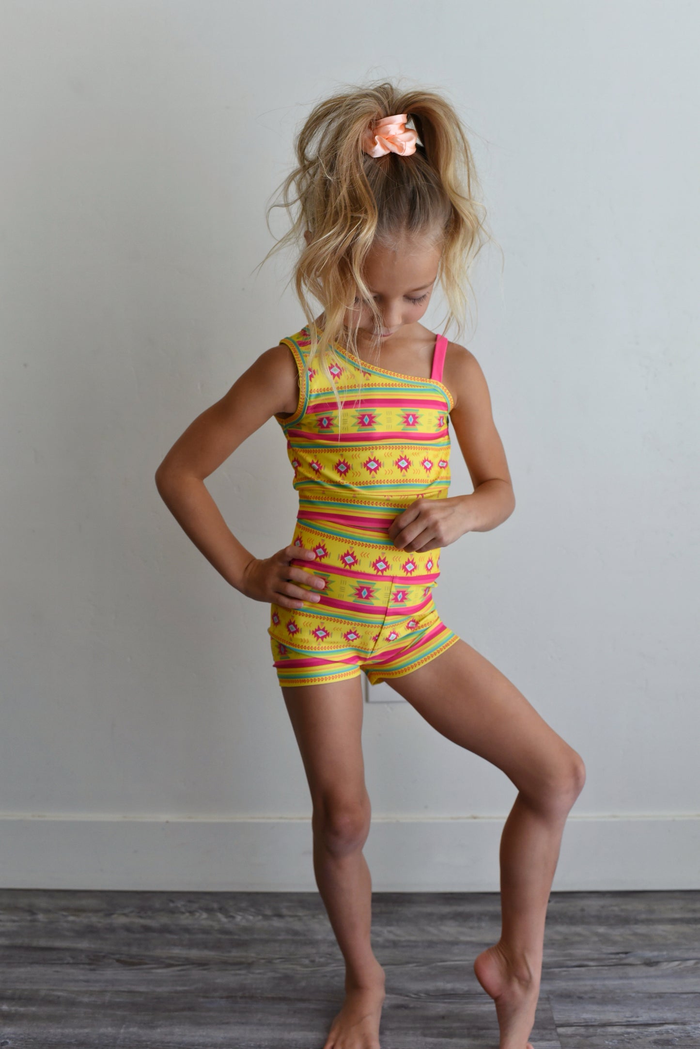 girls swimsuit - aztec