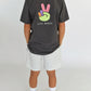 tee - washed black