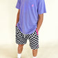 tee - heather purple