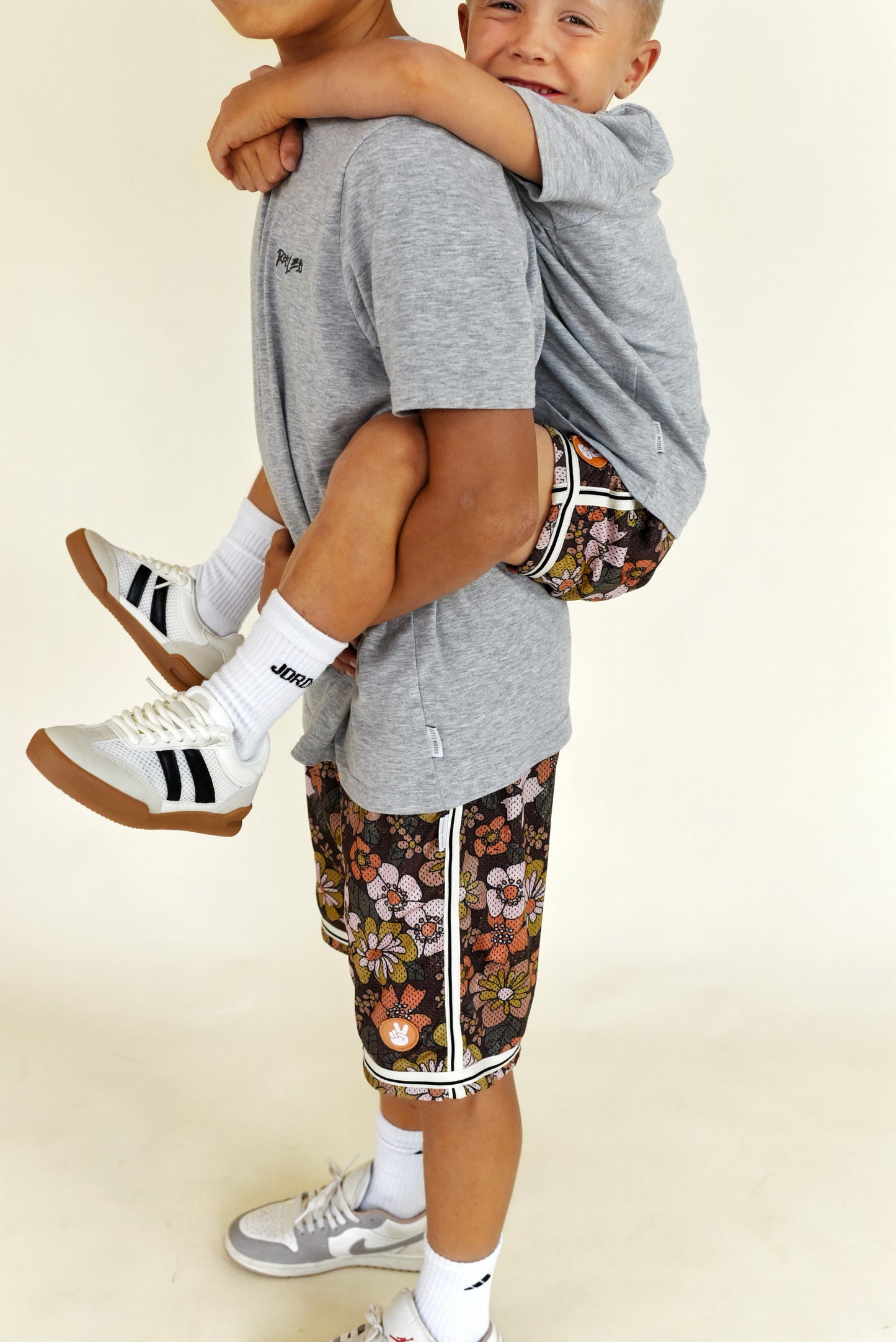 mesh short - floral