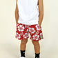 mesh short - hibiscus