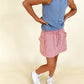 skirt - dusty pink