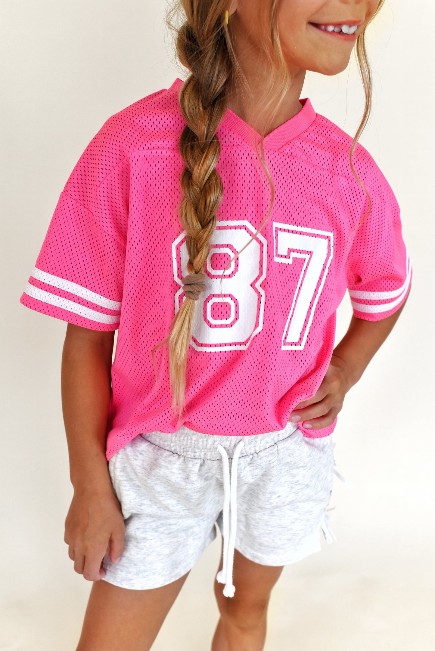 girls fleece short - bows