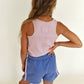 girl set - dusty pink + blue