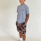 mesh short - floral