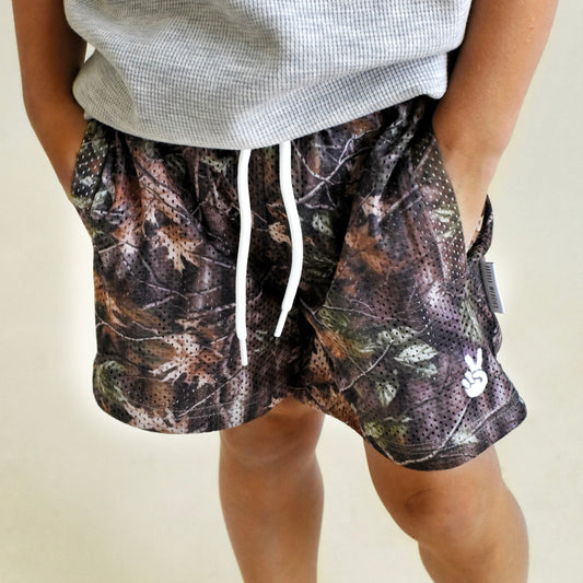 mesh short - forest