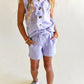 sweater vest set - lavender