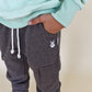 cargo joggers - washed black