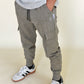 cargo joggers - forest green