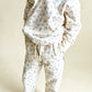 hoodie - blue floral