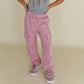 cargo pants - pink