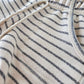 pocket joggers - natural + gray stripe
