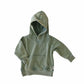 hoodie - washed green