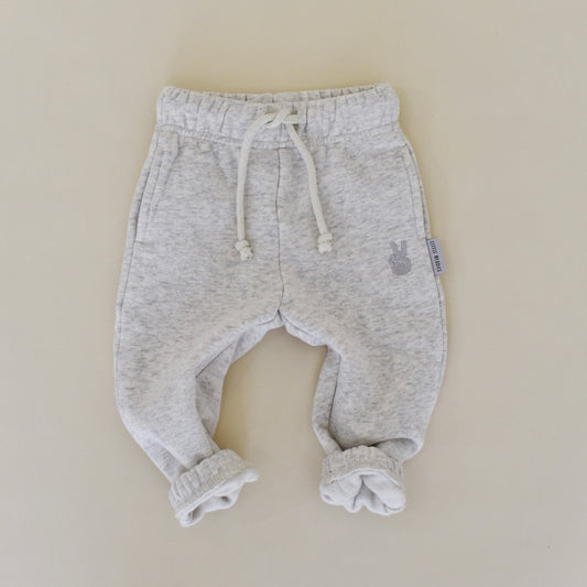 vintage joggers - oatmeal